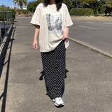 柄プリーツIラインスカート | non-hedge | 詳細画像4