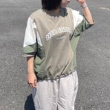 異素材切替ロゴプルオーバー | non-hedge | 詳細画像2
