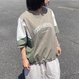 異素材切替ロゴプルオーバー | non-hedge | 詳細画像3