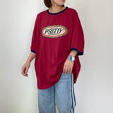 レッド | リンガーロゴTシャツ | non-hedge 