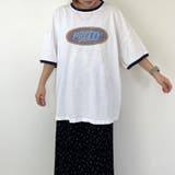 オフホワイト | リンガーロゴTシャツ | non-hedge 