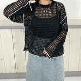 配色メッシュプルオーバー | non-hedge | 詳細画像7