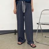 ストーン楊柳ワイドパンツ | non-hedge | 詳細画像15