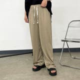 ストーン楊柳ワイドパンツ | non-hedge | 詳細画像7