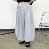 ナイロン風カーブパンツ | non-hedge  | 詳細画像1 