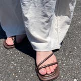 ナイロン風カーブパンツ | non-hedge  | 詳細画像19 