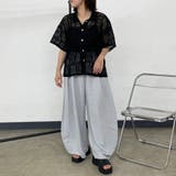 ナイロン風カーブパンツ | non-hedge  | 詳細画像6 