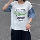 袖デニムプリントプルオーバー | non-hedge | 詳細画像13