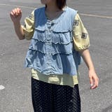 デニムフリルベスト | non-hedge | 詳細画像9
