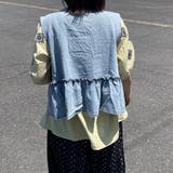 デニムフリルベスト | non-hedge | 詳細画像13