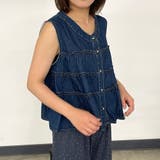 デニムフリルベスト | non-hedge | 詳細画像4