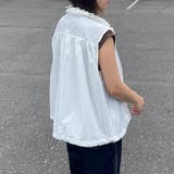 撥水ドロストベスト | non-hedge | 詳細画像12