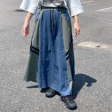 デニム切替ラインスカート2 | non-hedge | 詳細画像9