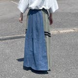 デニム切替ラインスカート2 | non-hedge | 詳細画像13