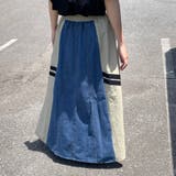 デニム切替ラインスカート2 | non-hedge | 詳細画像23