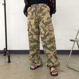 ベージュ | 迷彩カーゴパンツ | non-hedge