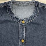 ノーカラーデニムベスト | non-hedge | 詳細画像25