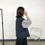 ノーカラーデニムベスト | non-hedge | 詳細画像8