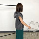 デニムフードベスト | non-hedge  | 詳細画像12 