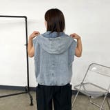 デニムフードベスト | non-hedge  | 詳細画像19 