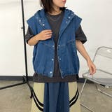デニムフードベスト | non-hedge  | 詳細画像4 