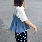 デニムキャミビスチェTシャツセット | non-hedge  | 詳細画像14 