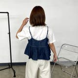 デニムキャミビスチェTシャツセット | non-hedge  | 詳細画像27 