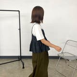 デニムキャミビスチェTシャツセット | non-hedge  | 詳細画像5 