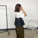 デニムキャミビスチェTシャツセット | non-hedge  | 詳細画像6 