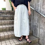 裾ゴムカーゴスカート | non-hedge | 詳細画像2