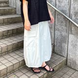 裾ゴムカーゴスカート | non-hedge | 詳細画像4