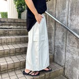 裾ゴムカーゴスカート | non-hedge | 詳細画像5