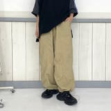 ナイロン風センターシームパンツ | non-hedge | 詳細画像1