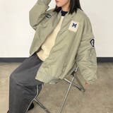 カーキ | ワッペンMA-1 | non-hedge 