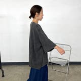 ピグメントプリントBIGTシャツ | non-hedge  | 詳細画像12 