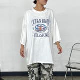 オフホワイト | ピグメントプリントBIGTシャツ | non-hedge 