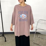 ピグメントプリントBIGTシャツ | non-hedge  | 詳細画像3 