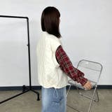 キルトノーカラーベスト | non-hedge  | 詳細画像17 