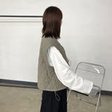 キルトノーカラーベスト | non-hedge  | 詳細画像5 