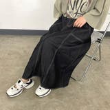 ステッチデニムスカート | non-hedge  | 詳細画像1 