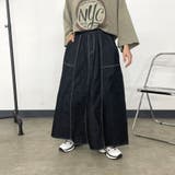 ステッチデニムスカート | non-hedge  | 詳細画像4 