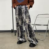 ベロア柄プリーツパンツ | non-hedge  | 詳細画像12 