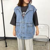 デニムビッグベスト | non-hedge | 詳細画像22