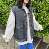 デニムビッグベスト | non-hedge  | 詳細画像1 