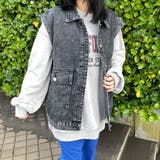 デニムビッグベスト | non-hedge  | 詳細画像2 