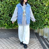 デニムビッグベスト | non-hedge  | 詳細画像10 