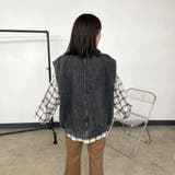 デニムビッグベスト | non-hedge | 詳細画像5