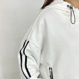 袖ライン切替ZIPパーカー | non-hedge  | 詳細画像22 