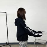 袖ライン切替ZIPパーカー | non-hedge  | 詳細画像4 