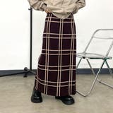 チェックIラインスカート | non-hedge  | 詳細画像14 